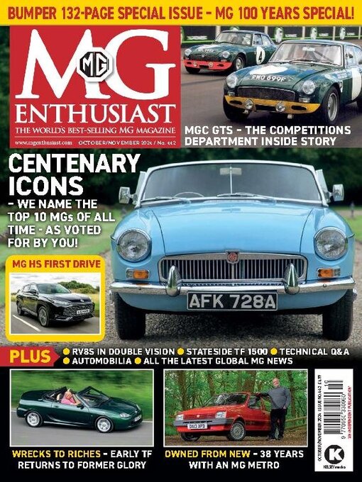 Title details for MG Enthusiast by Kelsey Publishing Ltd - Available